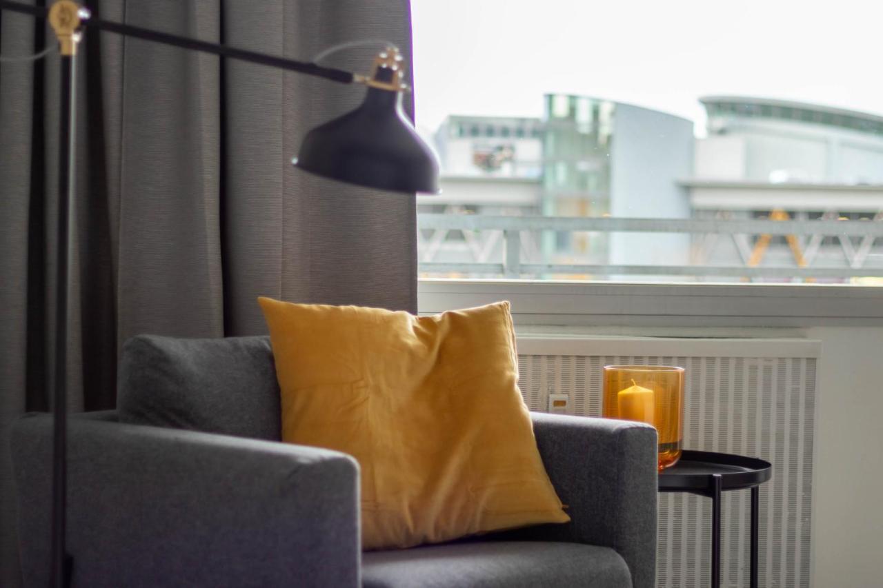 Apartment Bright - Central - Balcony - Tradefair Neuss Exterior foto